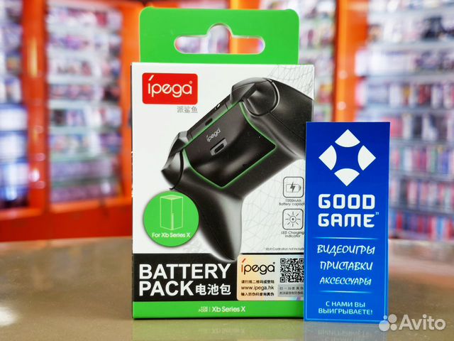 Xbox Series X S. Аккумулятор ipega для геймпадов