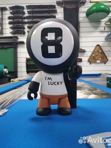 Кукла-сувенир Бильярд