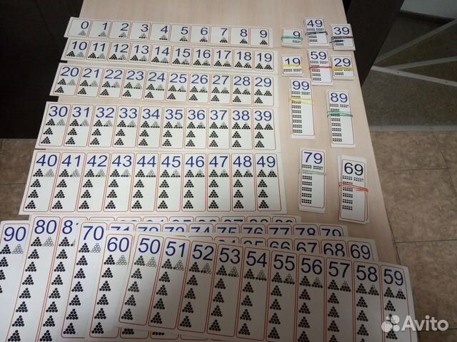 Пособия для обучения счету