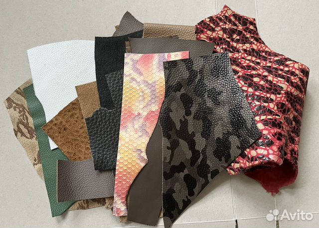 Натуральная кожа куски