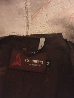 Шуба мутоновая 62 размера для переделки