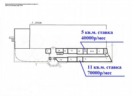 Сдам Торговое помещение, 5 м²