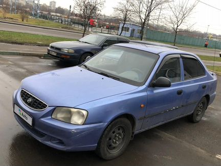 Hyundai Accent 1.5 МТ, 2003, 140 000 км