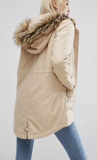 Бежевая парка Noisy May