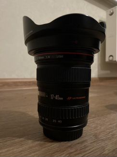 Объектив canon 17-40 f4.0