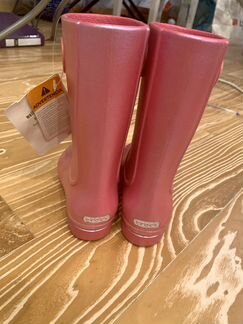 Сапоги crocs для девочки, новые, 10 р-р(27 наш)