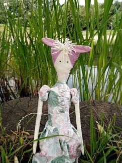 Кукла тильда текстильная