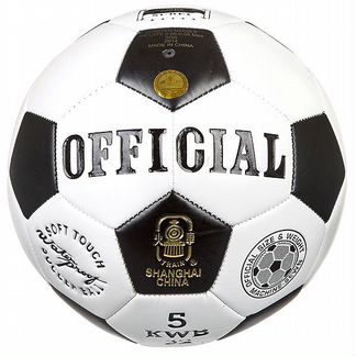 Мяч футбольный Гратвест PU, 400 г, №5, Official, 3 слоя (Т81439)