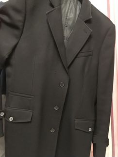 Мужское пальто roberto cavalli б/у 54 размер