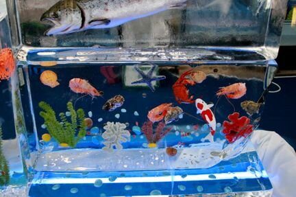 Изготовление ледяных баров