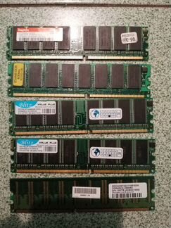 Комплектующие пк ddr от 256мб до 1гб