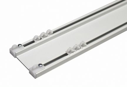 Карниз алюминиевый двухрядный