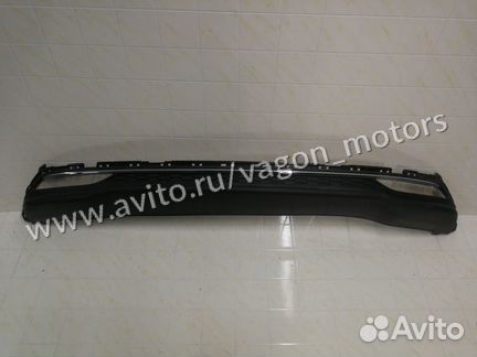 Юбка бампера задняя Kia Ceed 3 универсал 2018-2020