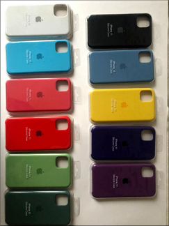 Чехлы Silicone case на iPhone Xr/11/Xs/6/6s/7/11+