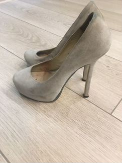 Туфли серые ysl