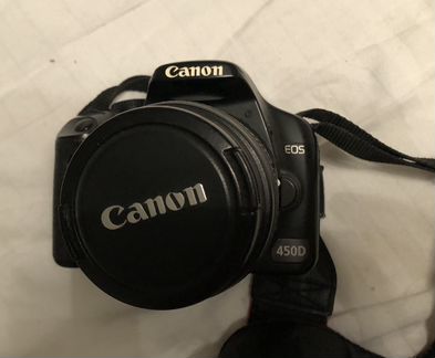 Зеркальный фотоаппарат canon 450d