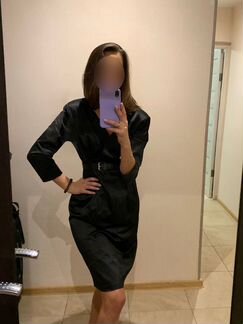 Платье черное