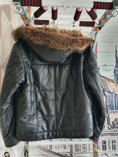Кожаная куртка мужская 48 -50размер