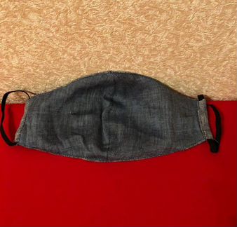 Маска черно-серая