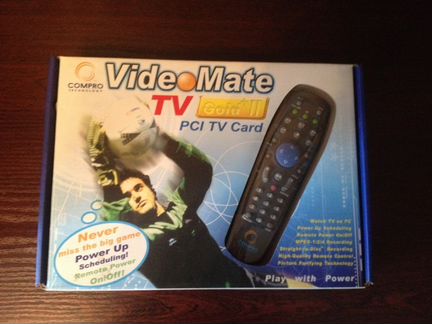 TV Тюнер compro Video Mate TV gold II (PCI)