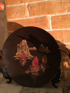 Тарелка Антикварная из кабинета Генерала мвд, геро