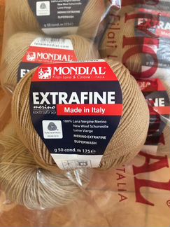 Пряжа Mondial Extrafine (Италия)