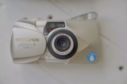 Редкая модель Olympus mju ii 38-115 + чехол