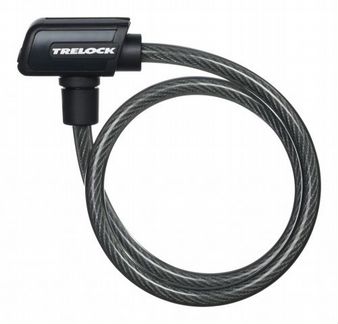 Велосипедный замок Trelock k 1. 10 мм х 60 см. уровень защиты: 1. с держателем zk 432