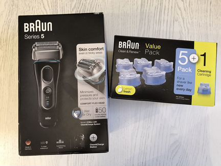 Электробритва Braun Series5 5195cc Картридж 5+1