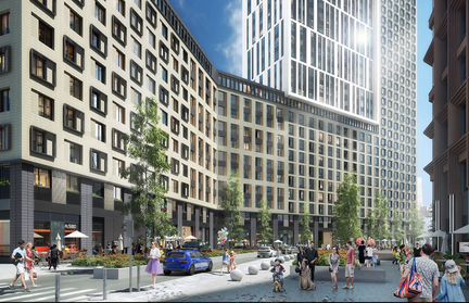 3-к квартира, 74.4 м², 30/34 эт.