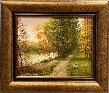 Картина. Осенний пейзаж