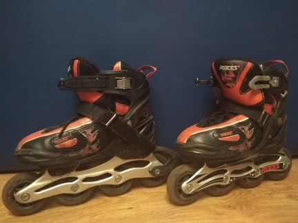 Ролики roces раздвижные 34-37 размер