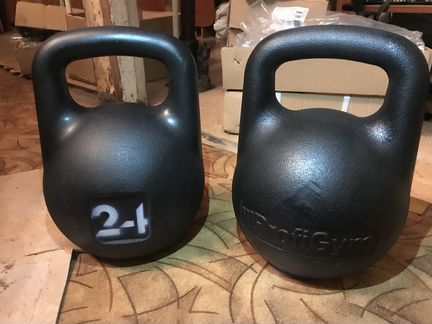 Гири чугунные 24кг, 32кг