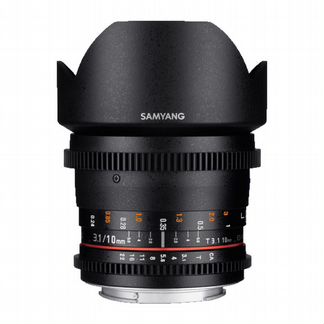 Samyang 10mm T3.1 vdslr II для Canon Eos новый