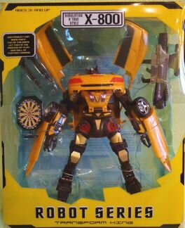 Робот-трансформер в коробке (2 вида)