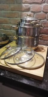 Кастрюли из нержавейки