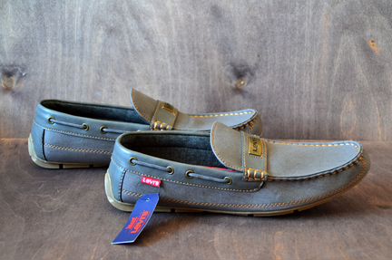 Мужские мокасины Levis Большого 46-47 размера