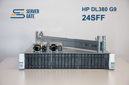 Сервер HP DL380 G9 24SFF 2x E5-2643v3 384 GB