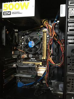 Пк Core i3 (3.6GHz) /4Gb/1Tb/1024Mb + Монитор 24