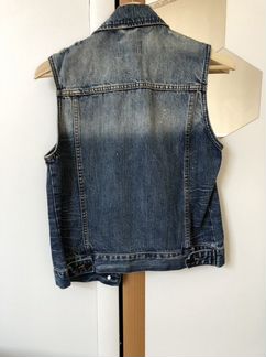 Джинсовая жилетка женская only