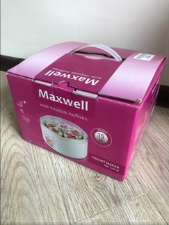 Новая йогуртница Maxwell