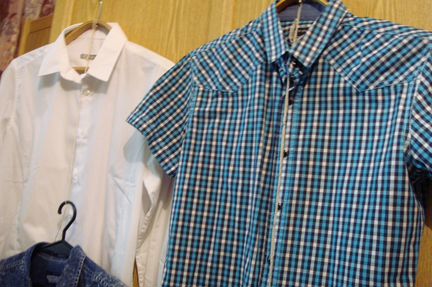Рубашки мало б/у и новые
