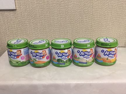 Детское питание пюре Агуша