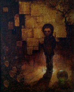 Картина холст масло Н.Бондарев 