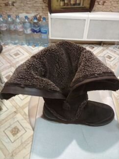 Сапоги зимние под замшу Германия