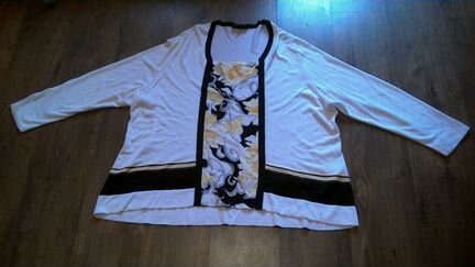 Кофта с цветами 68 размер