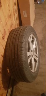 Комплект 4 колеса 225/60/r17 dunlop лето в сборе н