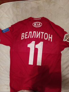 Футболка Спартака с автографами сезон 2010