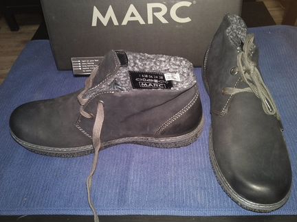 Ботинки жен., нубук, зима, бренд marc