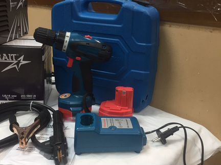 Сварочный инвертор + шуруповерт Энергомаш